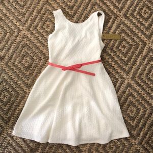 Nicole Miller Girls’ white dress